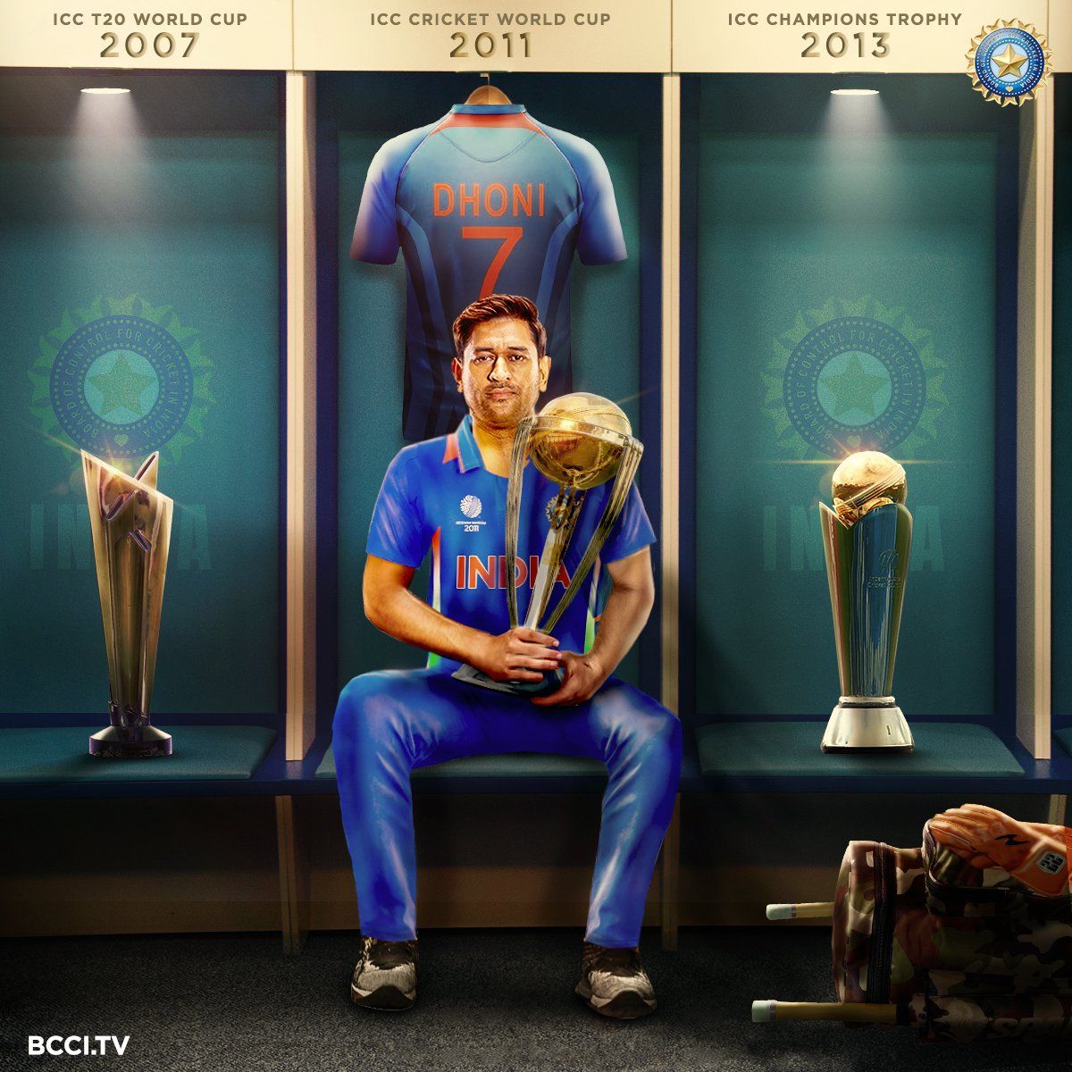 Dhoni BCCI