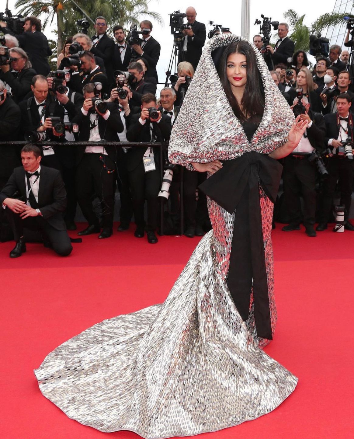 hooded dress red carpet Hooded Gowns Are Fall's Biggest Dress Trend