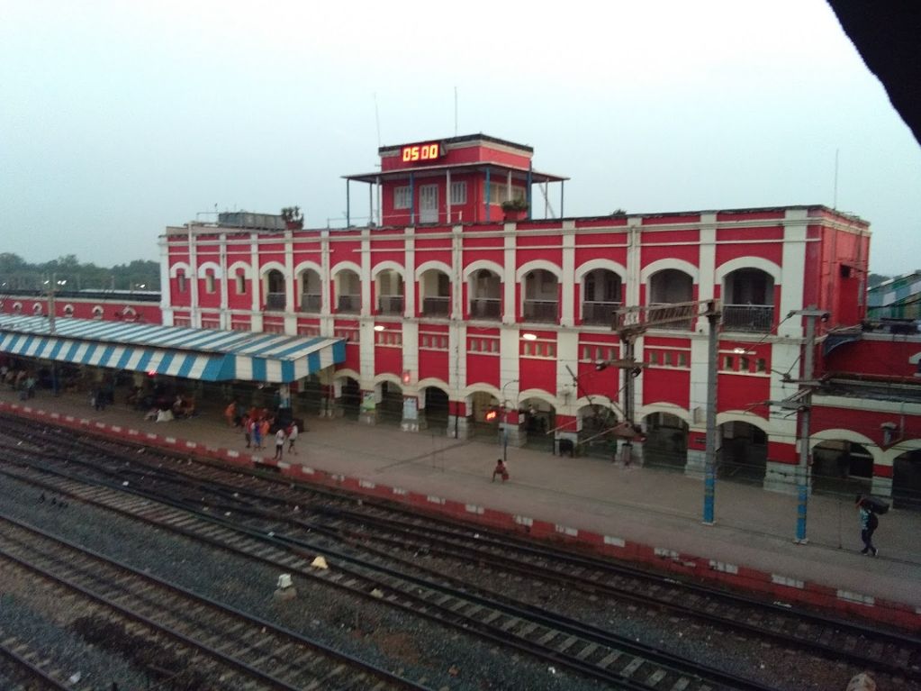 Kharagpur Station Aerial view of Kharagpur station