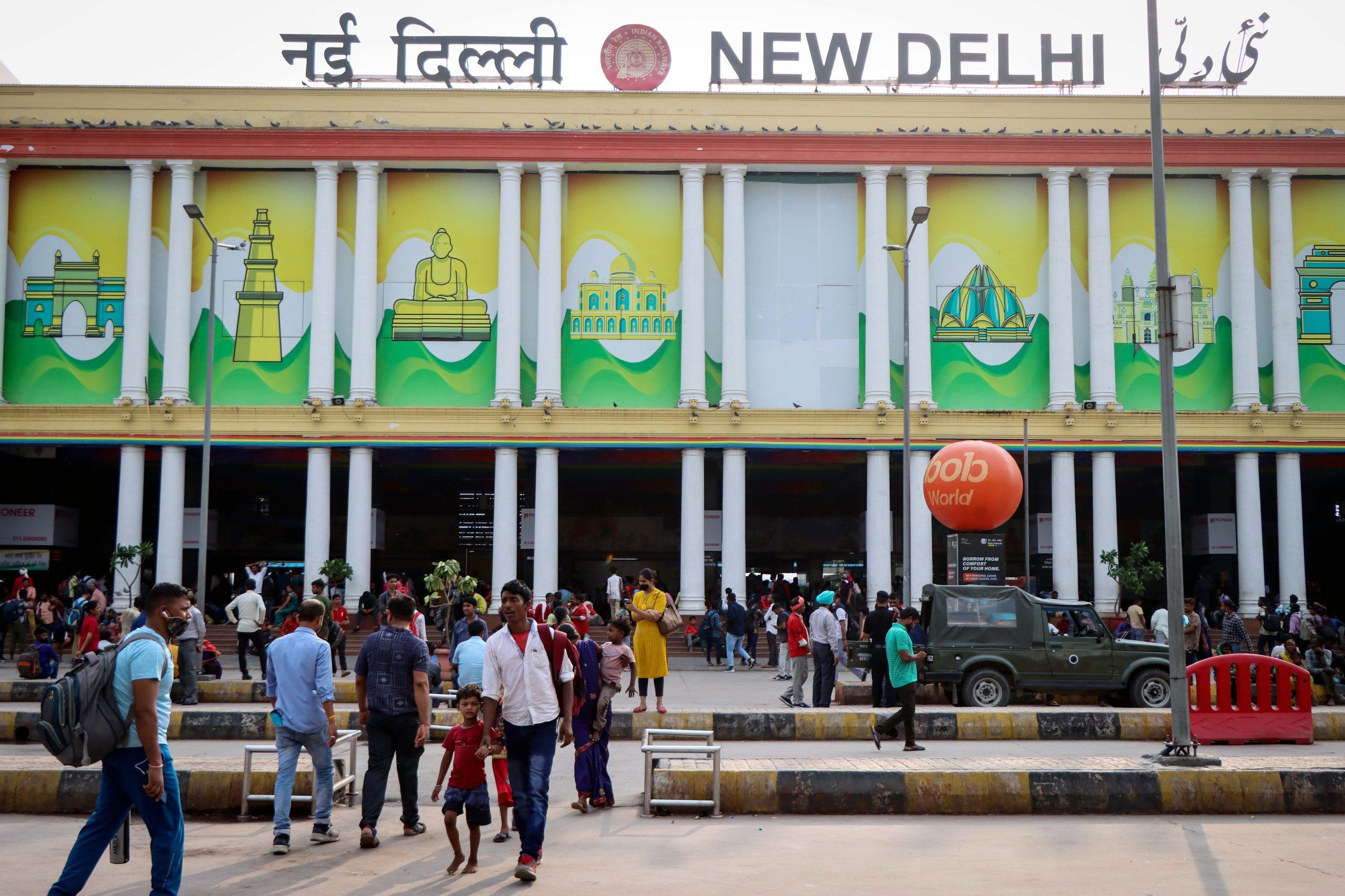 New Delhi Railway Station GettyImages 1242177475