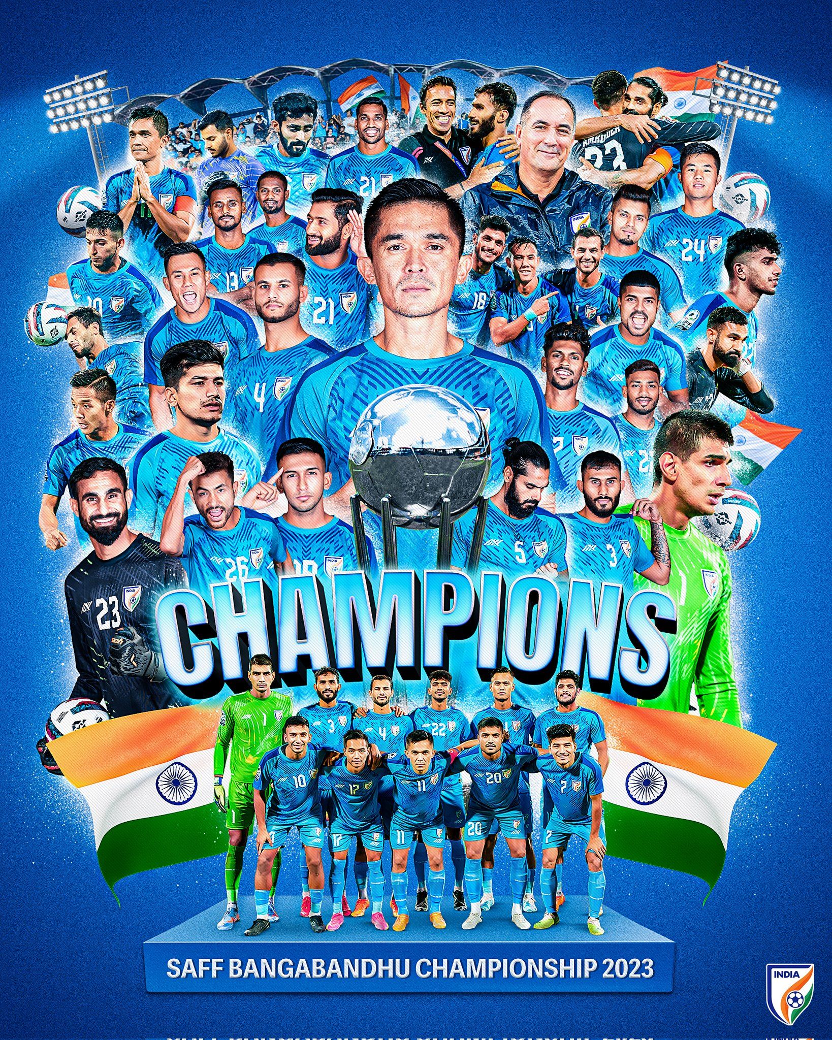 SAFF 2023 Champions