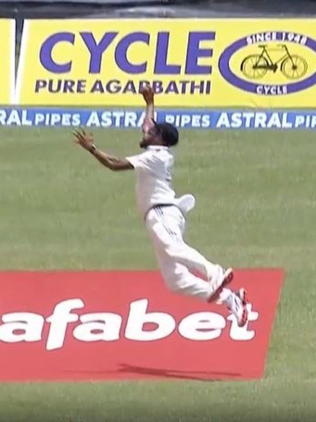 'मियां भाई' ने बाज की तरह उड़कर एक हाथ से लपका कैच, देखें VIDEO