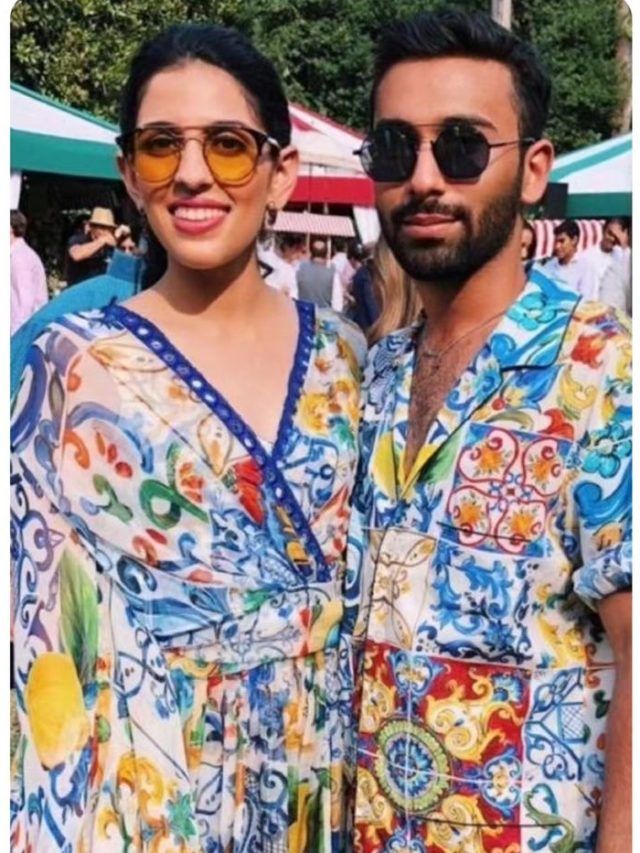 श्लोका अंबानी के साथ बदले अंदाज में दिखे ओरी, लाखों की प्रिंटेड ड्रेस में दिए पोज