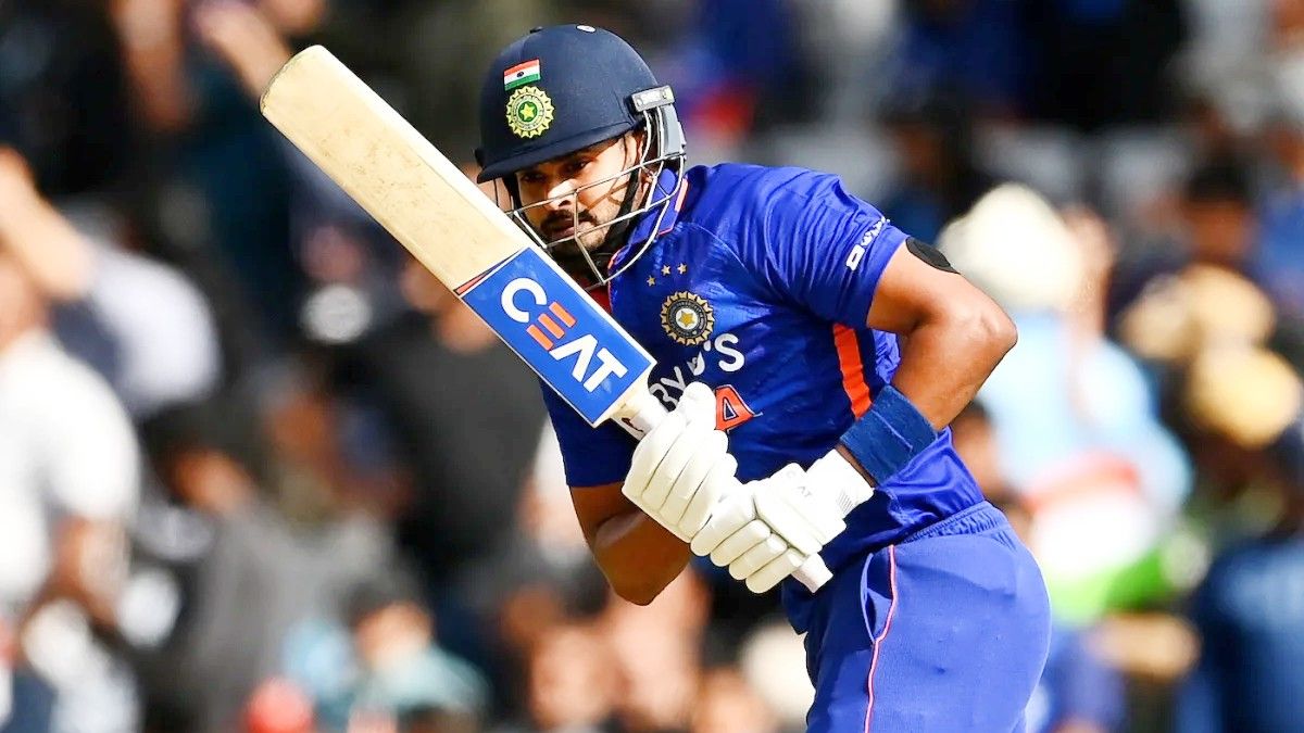 Shreyas Iyer batting