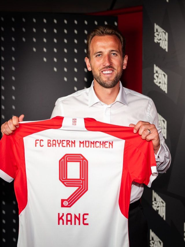 Harry Kane's first day in Munich