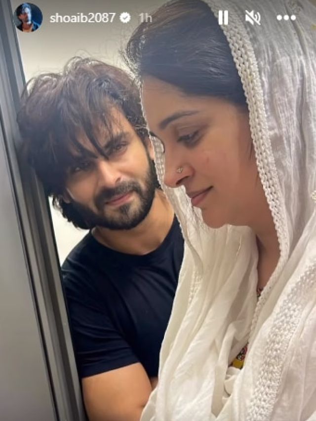 दीपिका किचन में बना रही थीं खाना, प्यार से निहारते दिखे शोएब, Photo