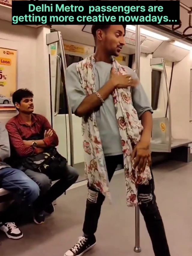लड़के ने 'चोली के पीछे...' गाने पर किया डांस, दिल्ली मेट्रो का Video वायरल