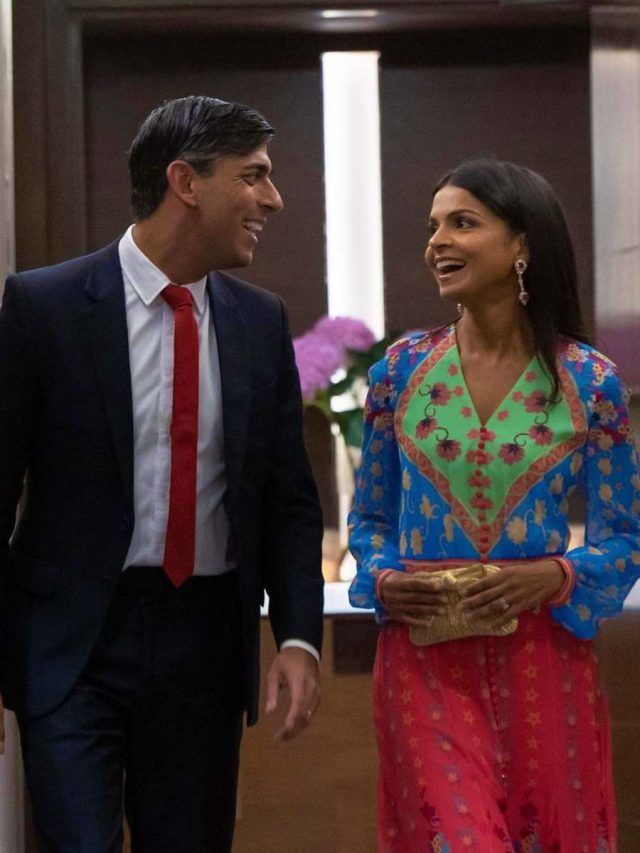 पिता अरबपति और पति PM... G20 में पुरानी ड्रेस में दिखीं अक्षता मूर्ति