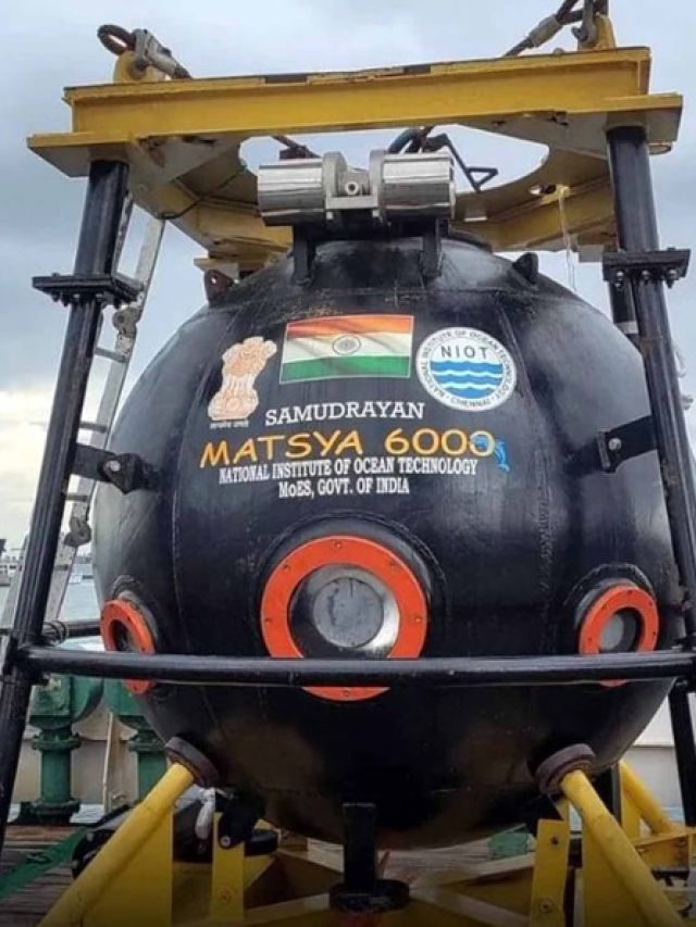 पानी में 6000 मीटर नीचे जाएंगे 3 लोग, समुद्रयान मिशन के बारे में जानें सबकुछ