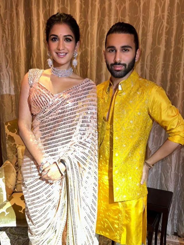 राधिका मर्चेंट के साथ दिखे बेस्ट फ्रेंड ओरी...देसी लुक के लिए पहने लाखों के कपड़े