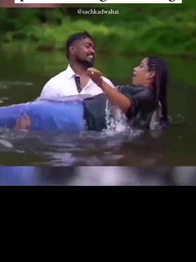 बुरी तरह फेल हुआ प्री-वेडिंग फोटोशूट, पानी में डूबा कपल- देखें VIDEO