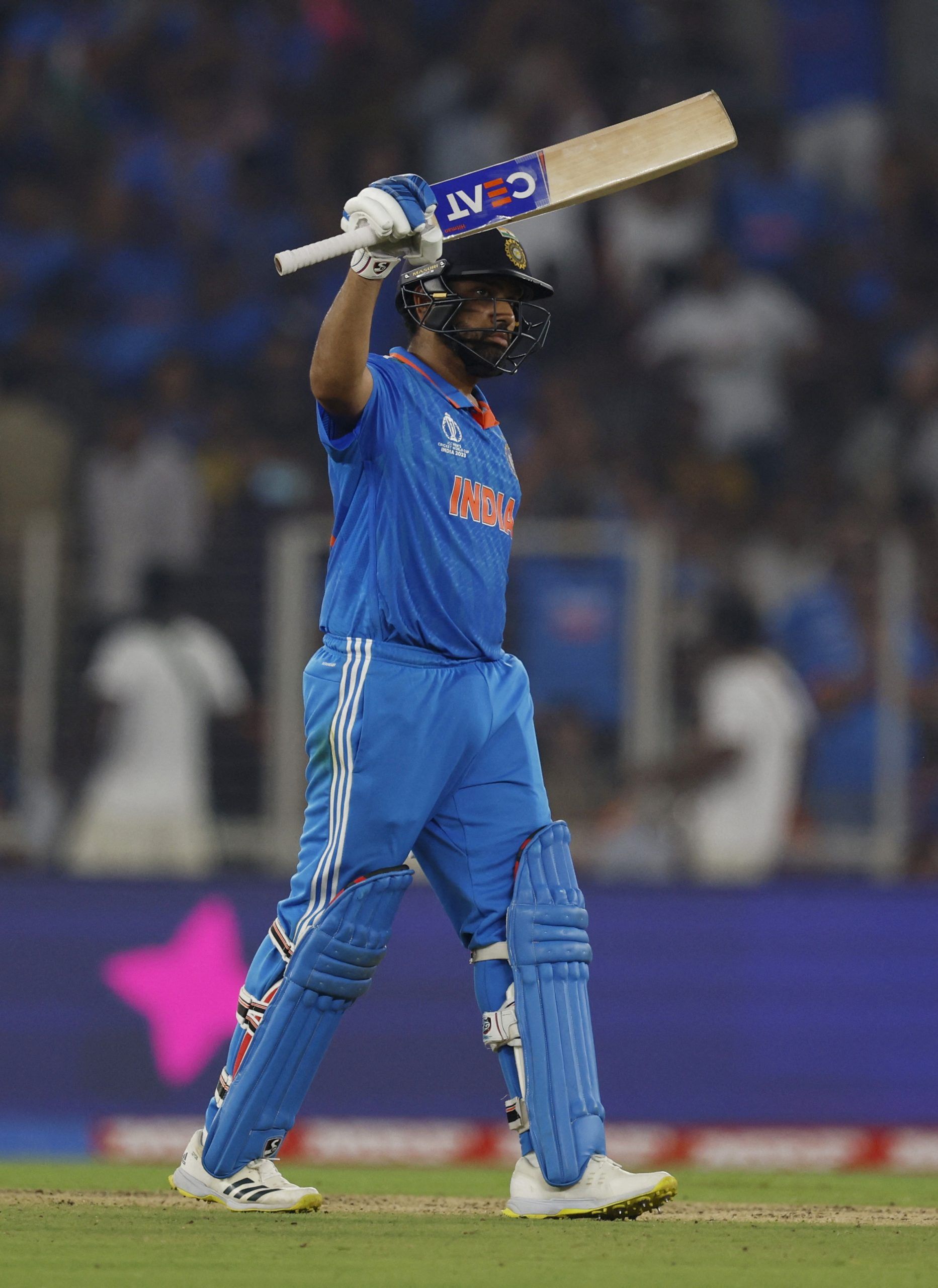 World Cup 2023: Rohit Sharma turns model for Adidas