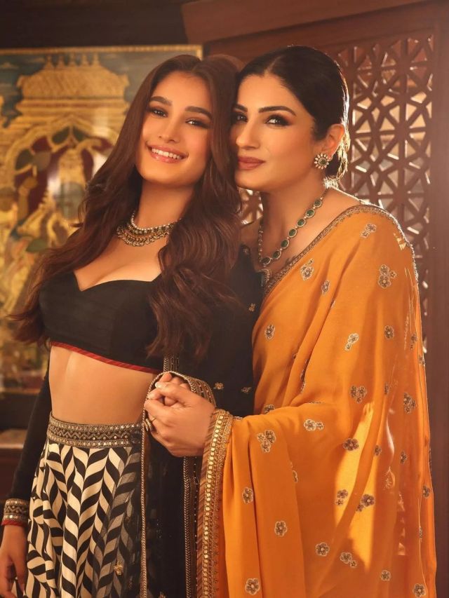 20 साल बड़े एक्टर संग रवीना की बेटी का रोमांस, 300 करोड़ की फिल्म से डेब्यू!