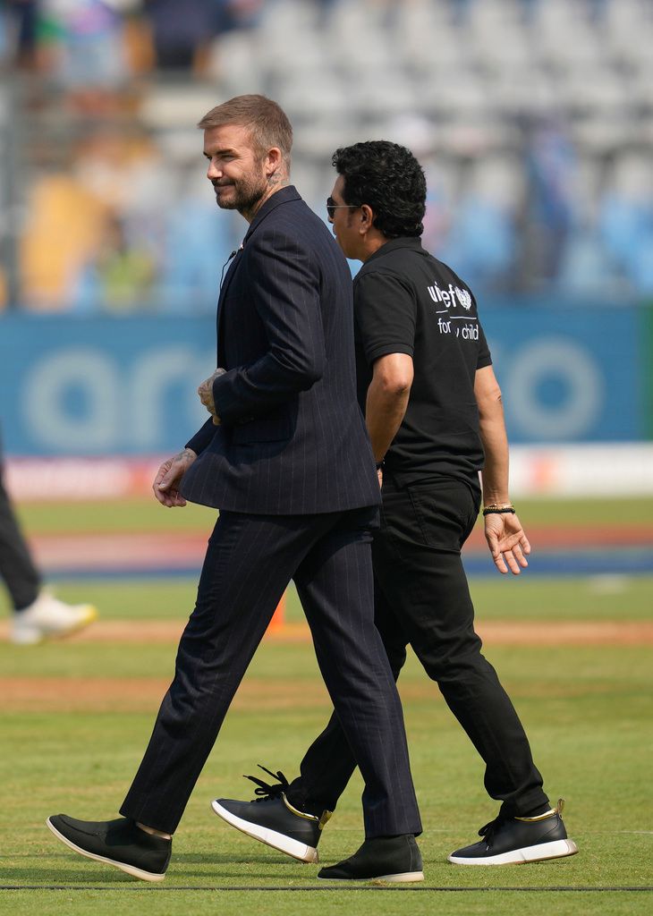 World Cup 2023: David Beckham meets players before IND vs NZ