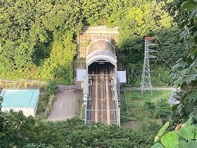 Hakkoda Tunnel western portal