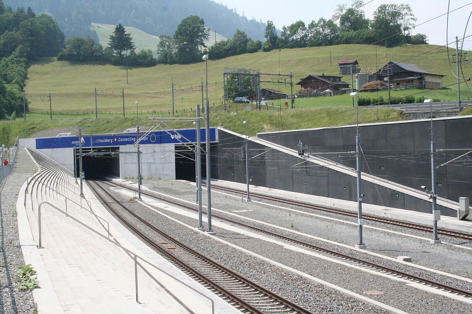 Lotschberg Basistunnel Nordportal