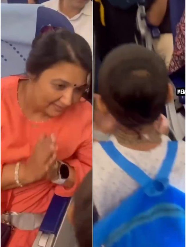 Hi, Hello छोड़ो, हरे कृष्ण बोलो: फ्लाइट में चढ़ते ही बच्चे ने बदला माहौल- VIDEO