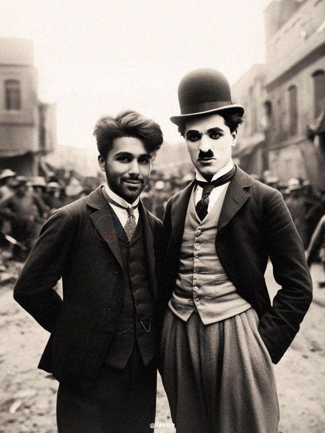 Orry with Charlie Chaplin, Mahatma Gandhi, Isaac Newton; AI images of socialite Orhan Awatramani who earns Rs 20-30 lakh a night by posing for selfies