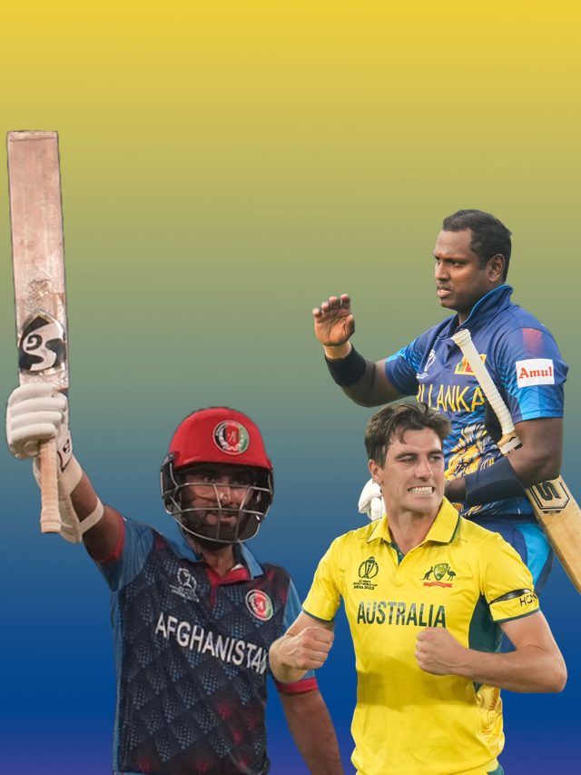 World Cup 2023 match today: Pat Cummins-led Australia vs Hashmatullah Shahidi-led Afghanistan, AUS vs AFG squads, toss timings, live streaming details; Sri Lanka vs Bangladesh; Angelo Mathew gets timed out