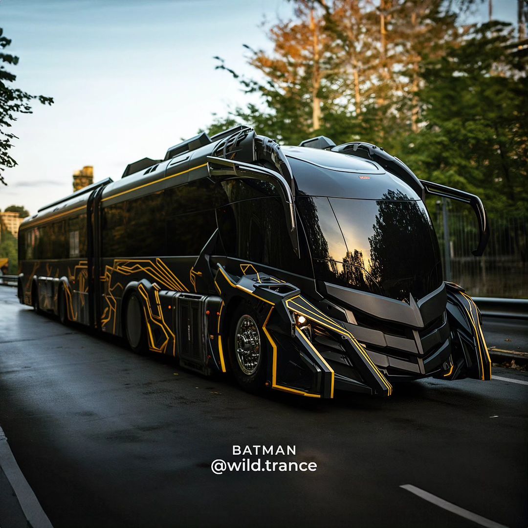 Superhero bus