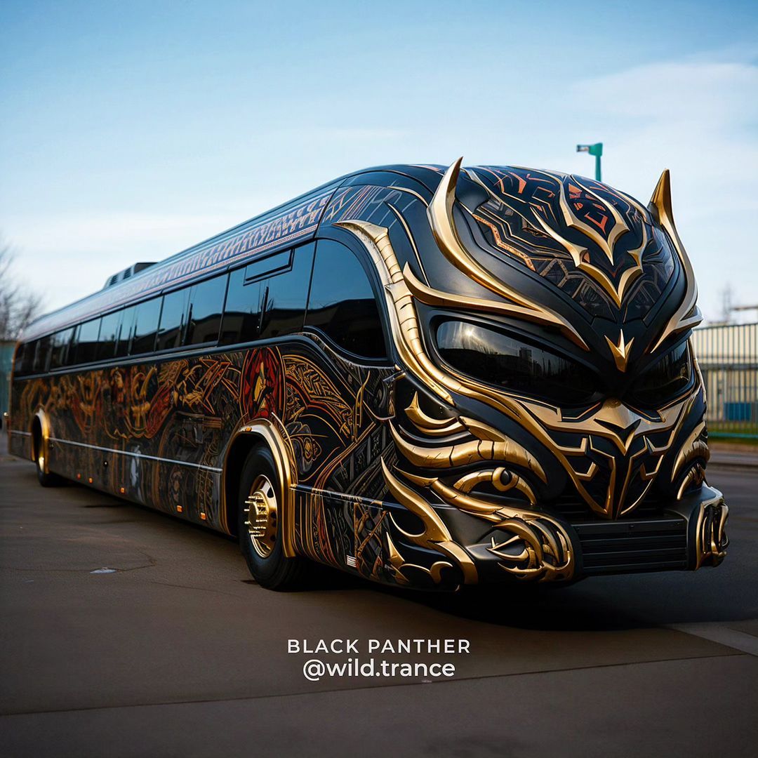 Superhero bus