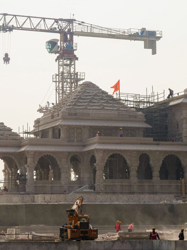 See pics of newly constructed Ayodhya airport, architectural details of Ram Temple's interiors