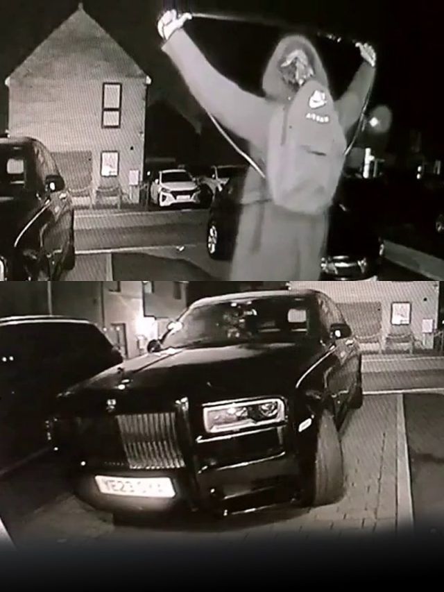 नहीं देखी होगी ऐसी चोरी! 30 सेकंड में एंटीना से चोरों ने उड़ा ली करोड़ों की Rolls Royce