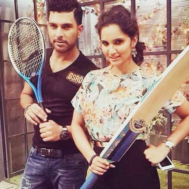 Yuvraj sania 2