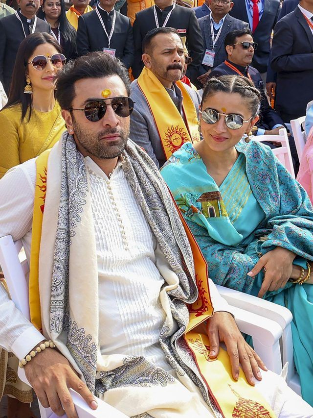Ayodhya Ram Mandir inauguration: Amitabh Bachchan, Rajinikanth, Alia Bhatt, Kangana Ranaut, other celebs at event