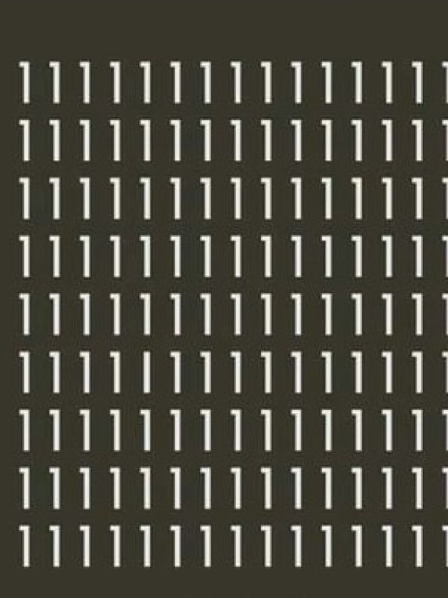 1-1 के बीच छिपा है I, क्या आपको आ रहा नजर? 7 सेकंड में ढूंढने का चैलेंज