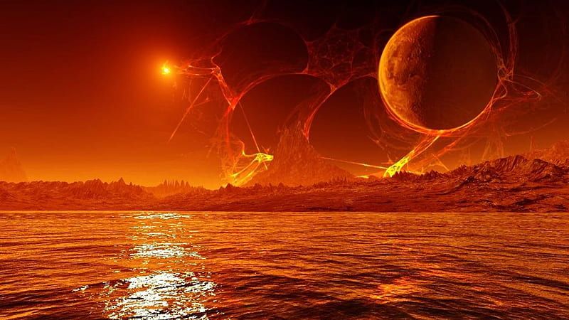 HD wallpaper mars nature planet ocean