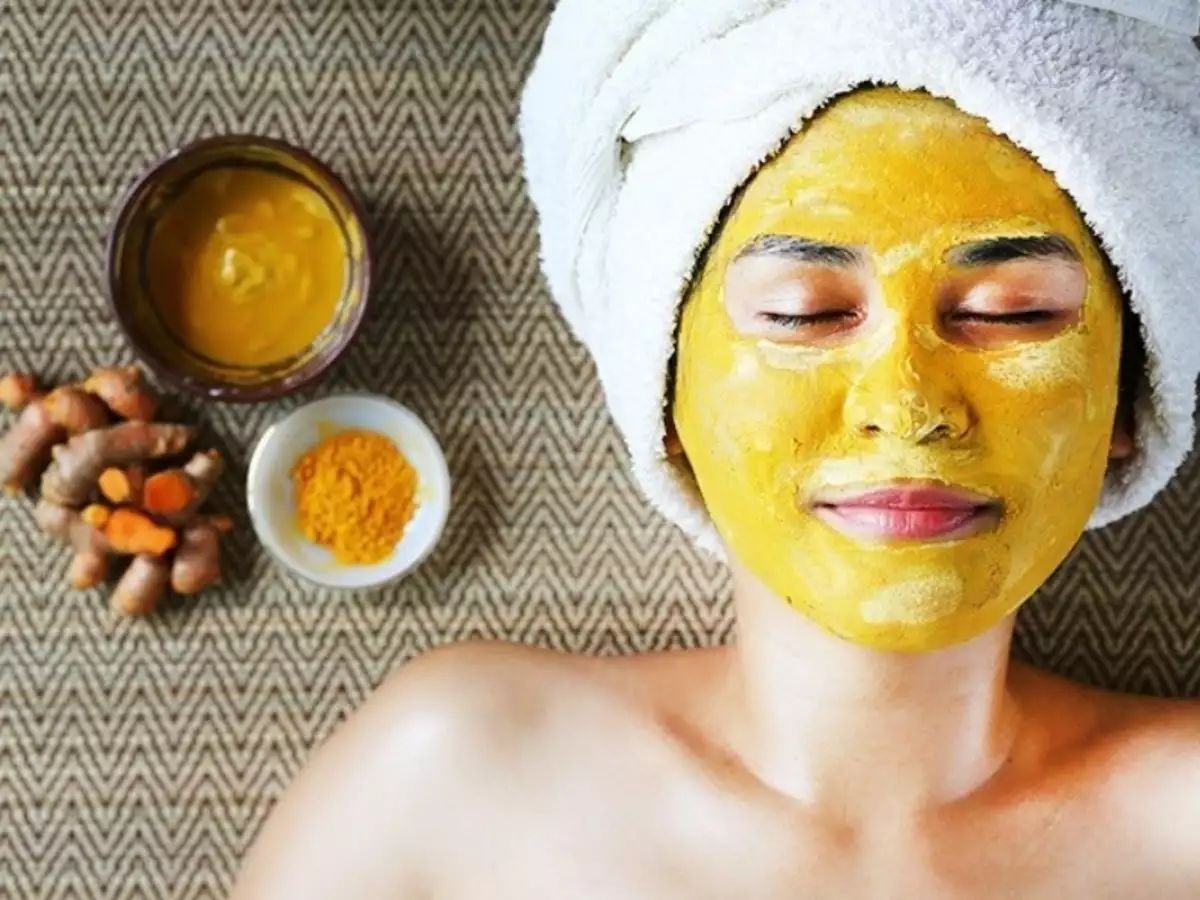 Turmeric mask