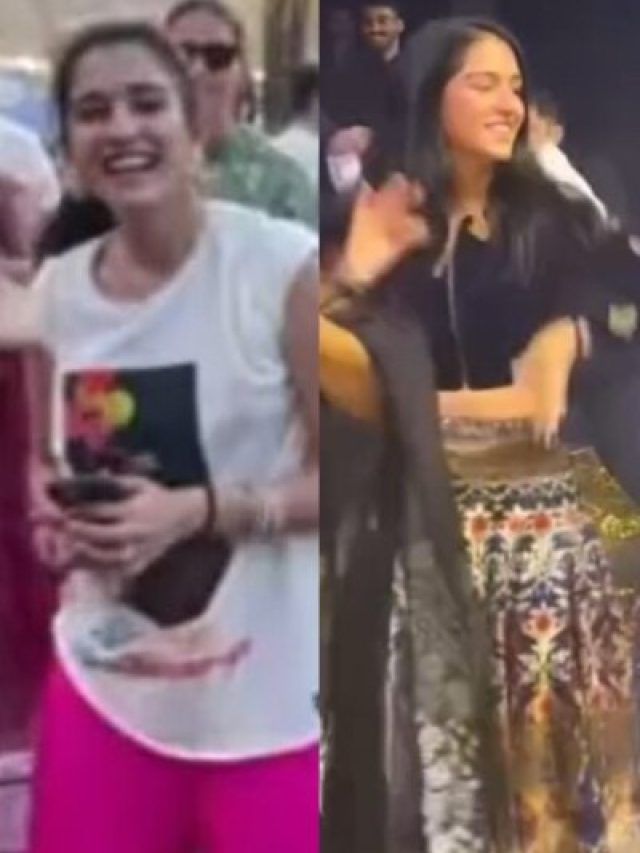 अंबानी परिवार की होने वाली बहू राधिका का ढोल पर डांस, सहेली की शादी में पहनी सिंपल सी टीशर्ट