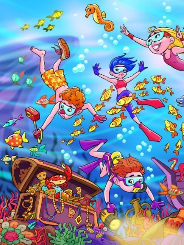 Optical Illusion Image: समुद्र में तैरते हुए खो गया लड़के का जूता, 10 सेकेंड में ढूंढने का चैलेंज