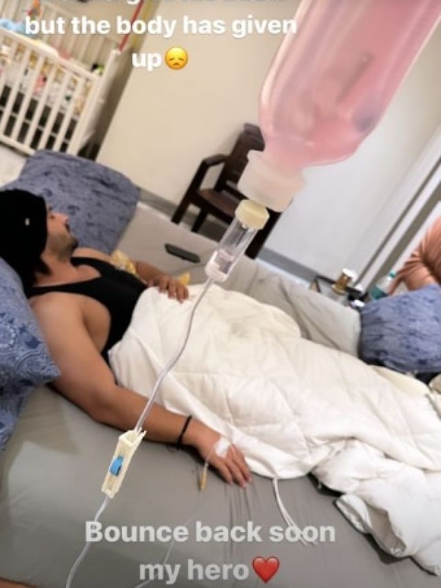 बेड पर बेसुध लेटे दिखे शोएब, चढ़ रही ड्रिप, परेशान दीपिका बोलीं- जल्द ठीक हो जाओ