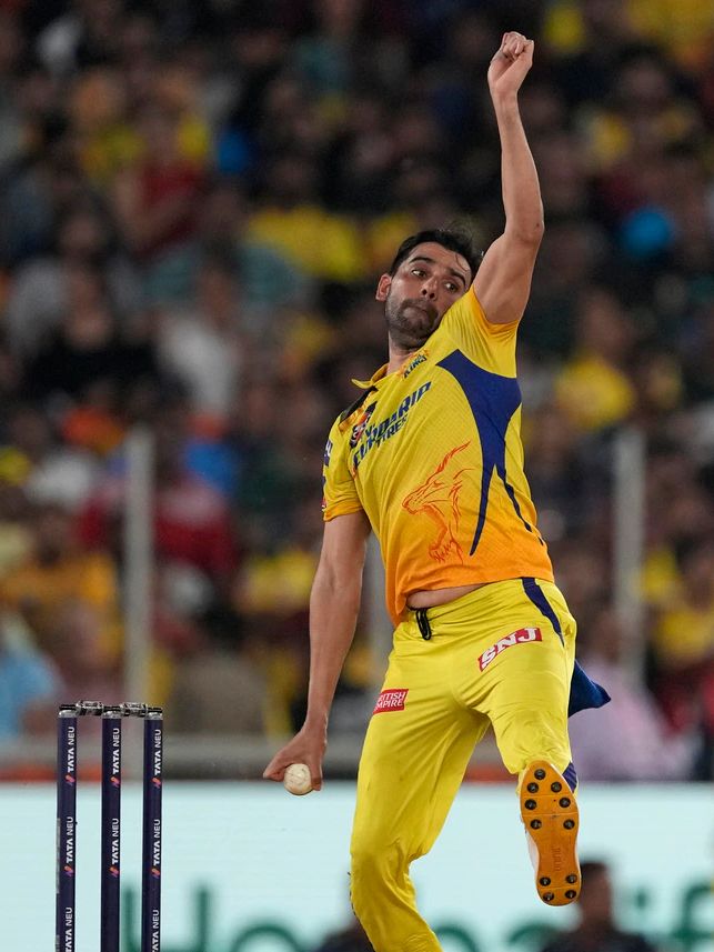 IPL 2024 Deepak Chahar puts in the hard yards