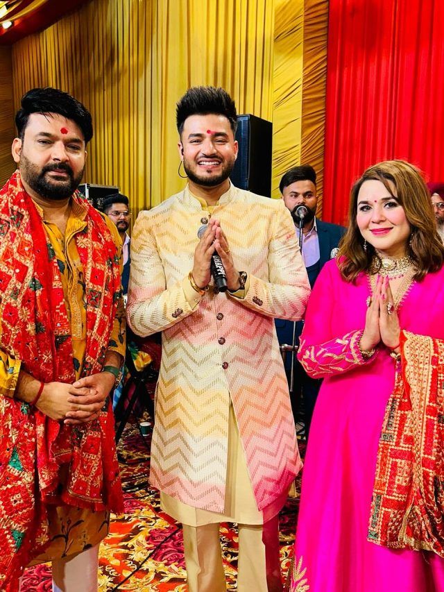 कॉमेडी शो आने से पहले कपिल ने कराया जगराता, गिन्नी ने लगाए माता रानी के जयकारे