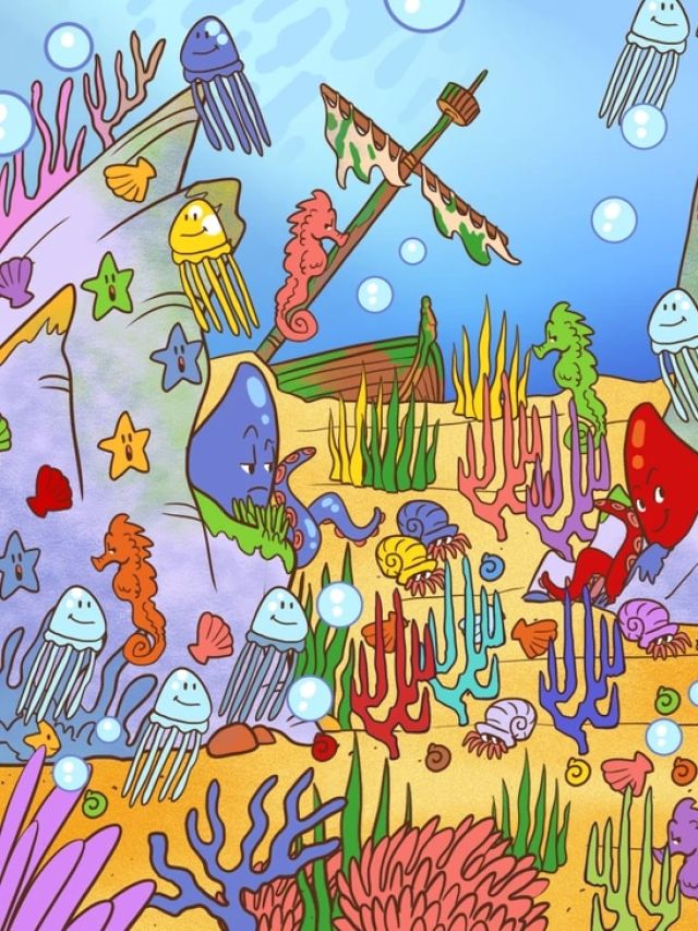 तस्वीर में छिपी है एक मछली, क्या 8 सेकंड में खोज पाएंगे आप?