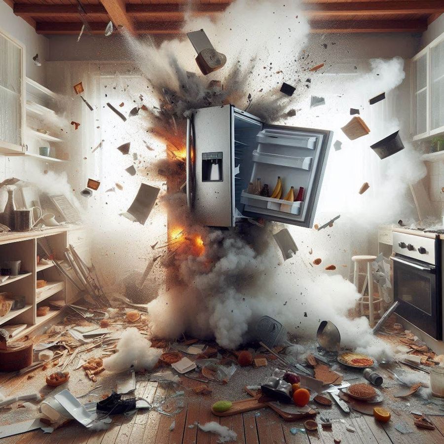 फ्रिज ब्लास्ट में एक शख्स की मौत, क्यों होता है रेफ्रिजरेटर में धमाका? ऐसे बचें - Reason of fridge blast shopkeeper dies in refrigerator blast ttec