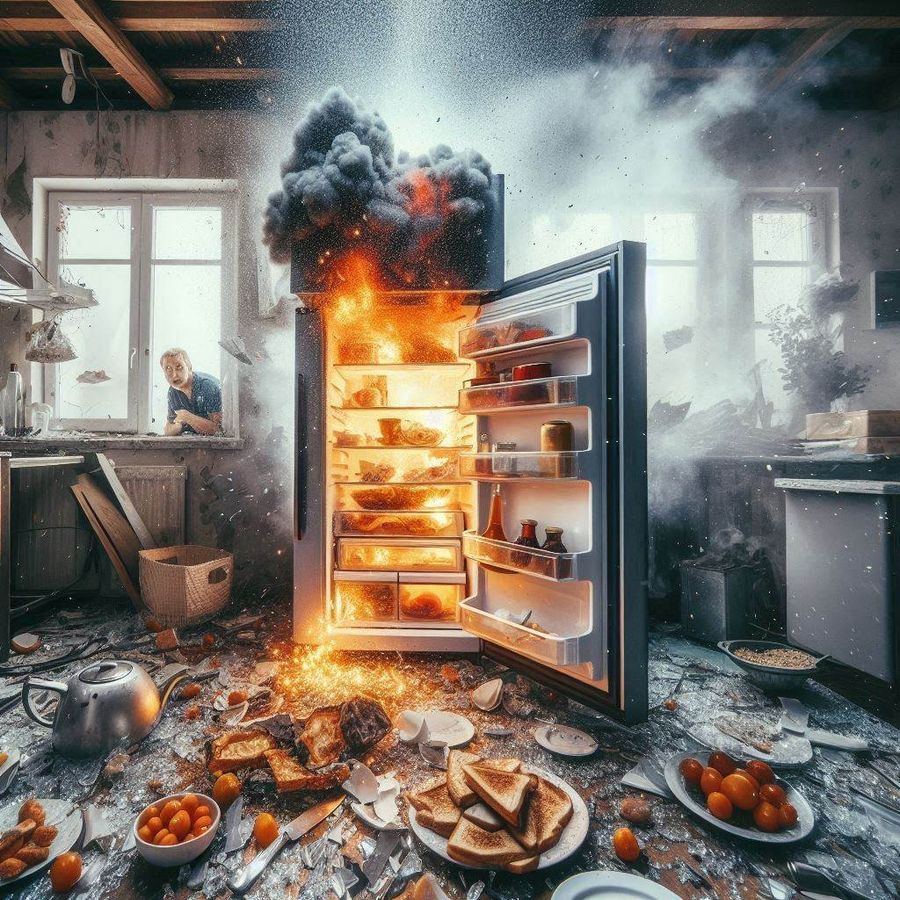 फ्रिज ब्लास्ट में एक शख्स की मौत, क्यों होता है रेफ्रिजरेटर में धमाका? ऐसे बचें - Reason of fridge blast shopkeeper dies in refrigerator blast ttec