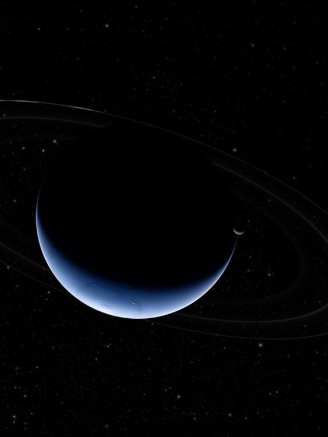 'The Blue Arc': NASA unveils Voyager 2's image of Neptune's south pole