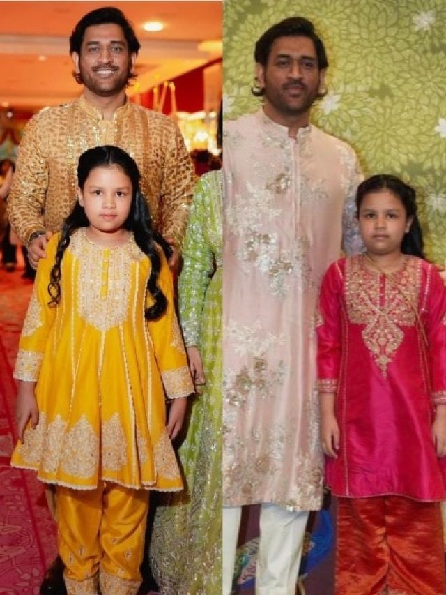 अनंत-राधिका की शादी में DHONI की बेटी जीवा ने क्या किया? VIDEO हो रहे वायरल