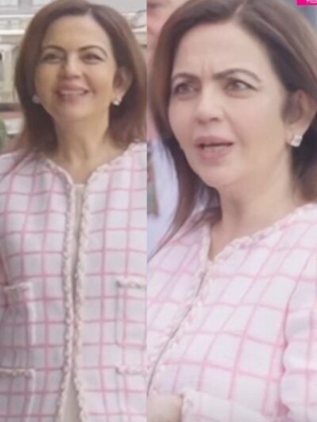 अनंत-राधिका की शादी के बाद पेरिस में नीता अंबानी, ब्लेजर में लगीं बेहद क्लासी