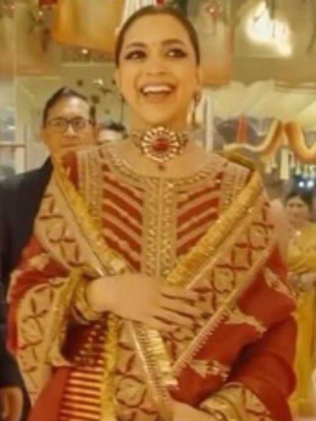 प्रेग्नेंट दीपिका ने अनंत-राधिका की शादी में सिंदूरी सूट पहन लूटी महफिल, जानें कीमत