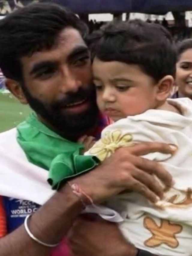 बुमराह ने वर्ल्ड कप जीतने के बाद बेटे को पहनाया मेडल, लाडले का रखा है रामायण से जुड़ा ये नाम