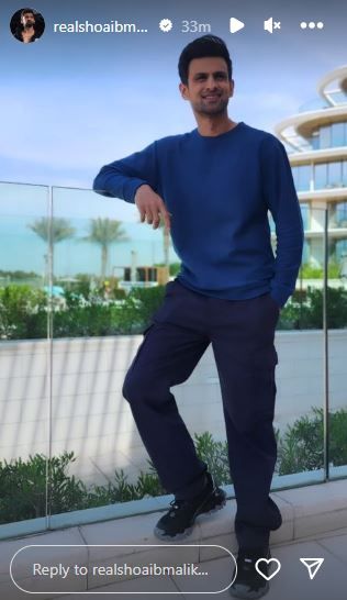 shoaib malik new look