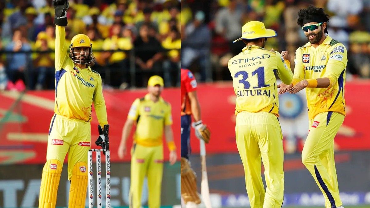 Dhoni and Jadeja IPL 2024