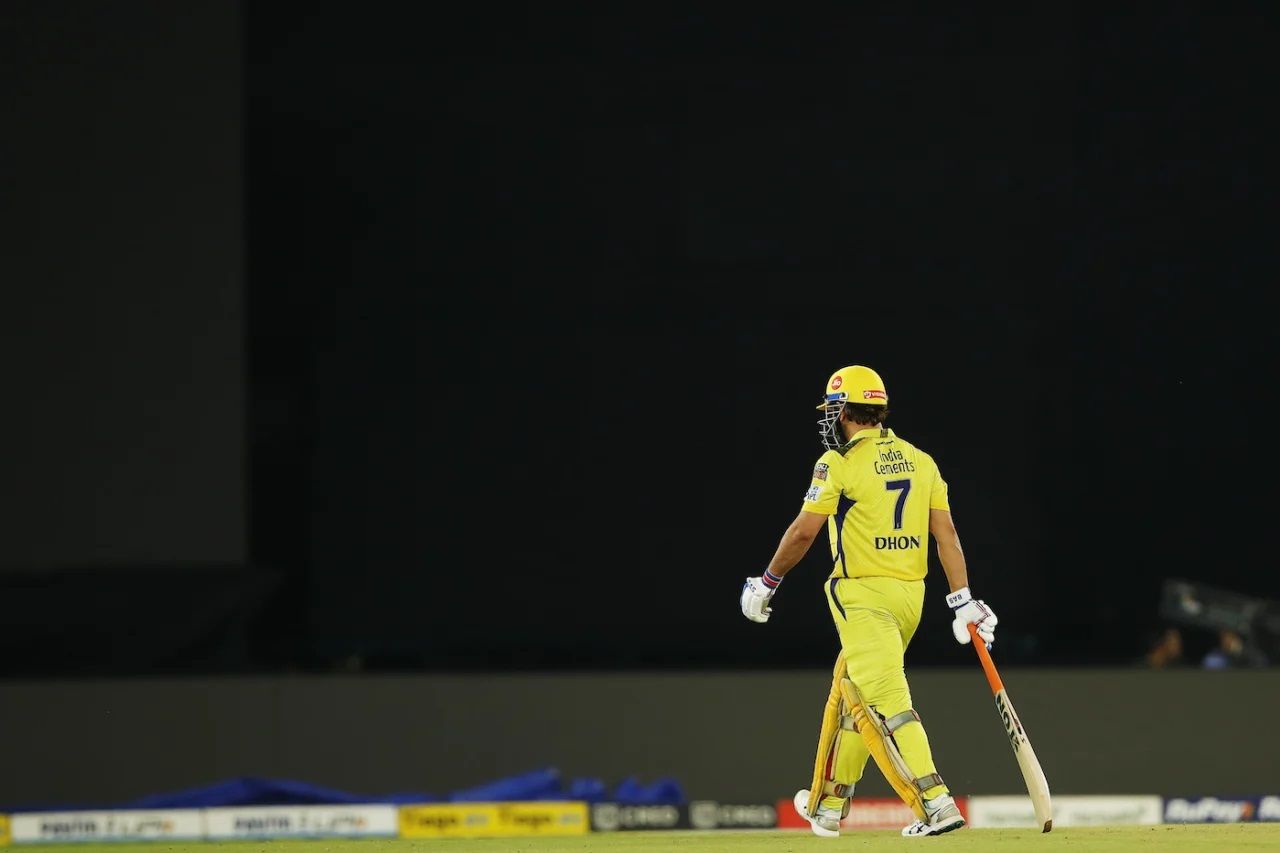 MS Dhoni Out to IPL 2024 Cover 1
