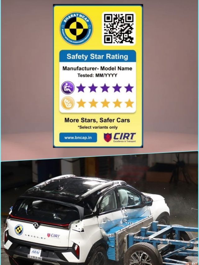Bharat NCAP का स्टीकर लॉन्च! QR कोड स्कैन कर मिलेगी कार सेफ्टी की पूरी जानकारी