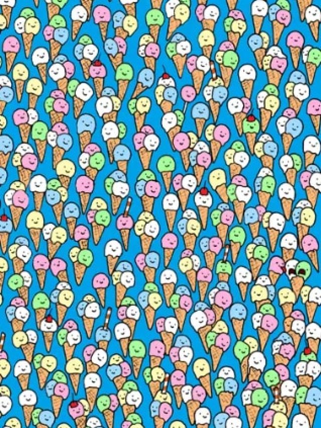 Ice Creams के बीच छिपी है Lollipop, 5 सेकंड में ढूंढने का चैलेंज आप भी करें ट्राई